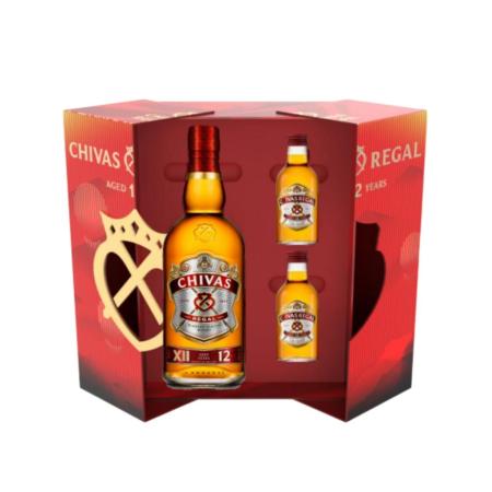 CHIVAS REGAL 12年 4本セット Chivas Regal 12 Years Old CNY 2026 Giftset | ALCOHOL & BEVERAGES