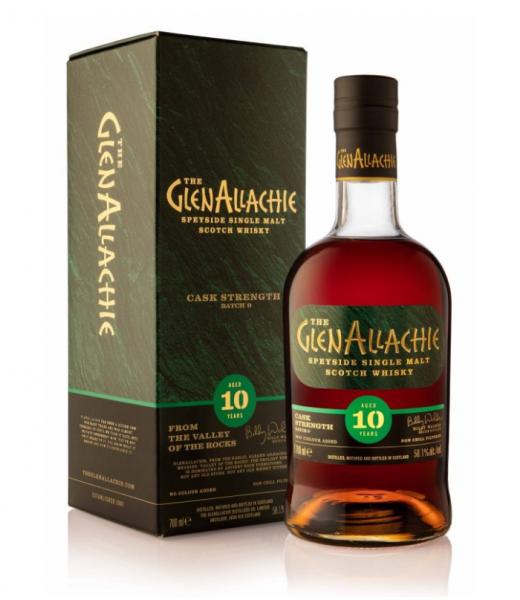 THE GLENALLACHIE 10 YEAR OLD CASK STRENGTH (BATCH 8)